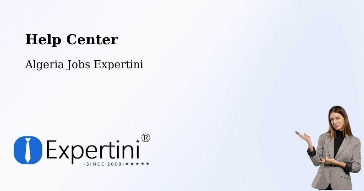 Help Center – Relizane - Algeria Jobs Expertini